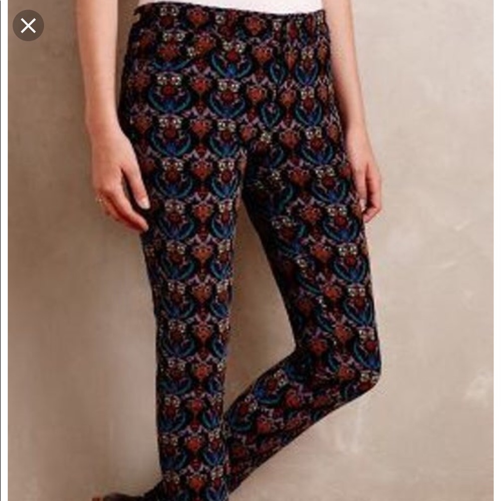 ⭕️SOLD⭕️ Pilcro Serif Blue Legging Cords